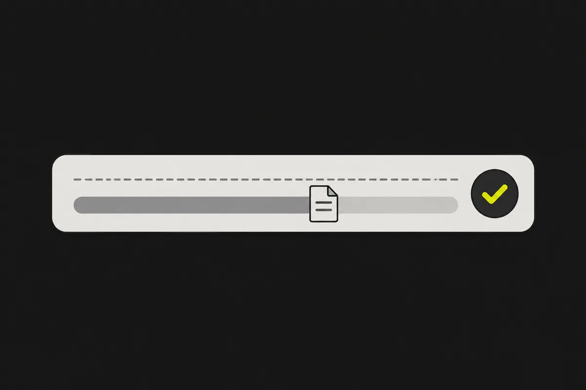 Illustration: a transcript exported as timed SRT subtitle lines