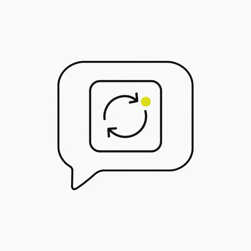 Illustration: a YouTube video turning into a block of readable transcript text