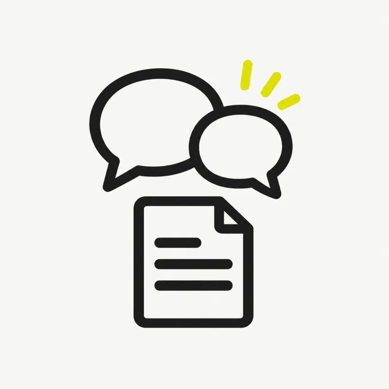Illustration: lecture notes built from an audio recording